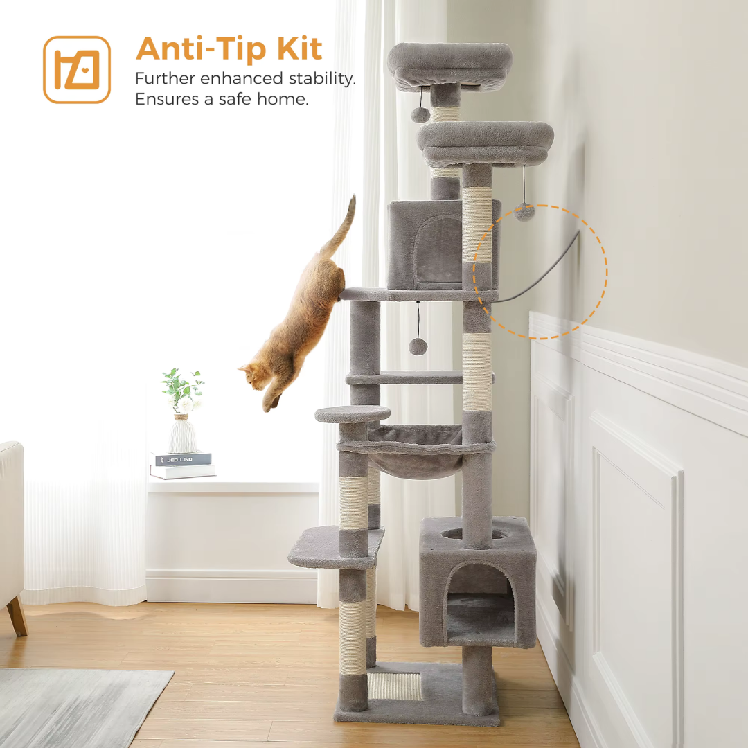Plush Cat Lounge Tower
